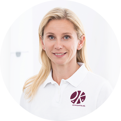 Frau Anett Hörster, Inhaberin Privatpraxis Osteopathie.Kö.