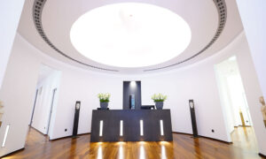 Empfangsbereich der Praxis